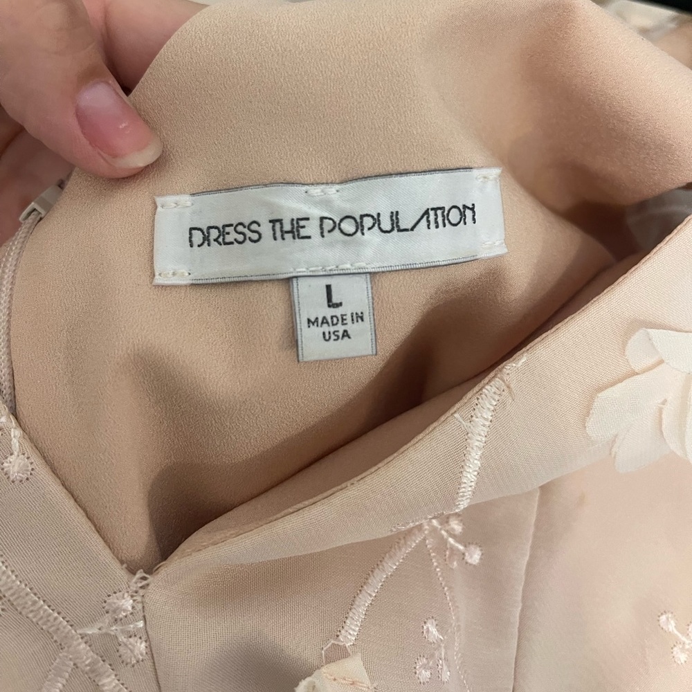Pink Flutter Dress - Picture 3 of 4